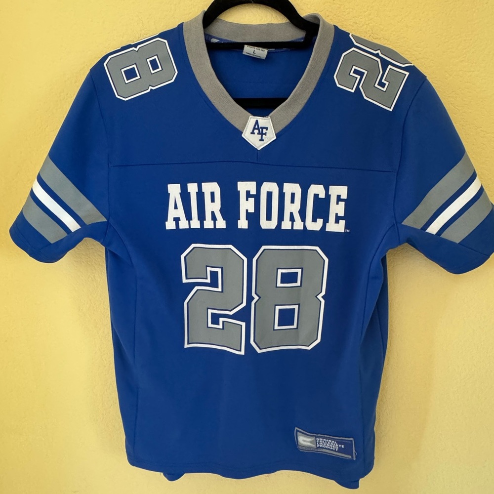 Colosseum Air Force Football Jersey No. 28 Youth Size 16-18
